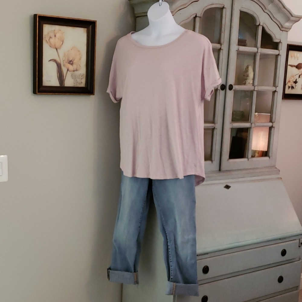 Soft purple Maurice Plus size 2 T shirt